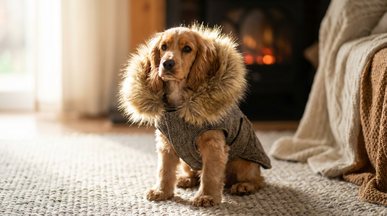 navy blue dress for baby girl Layering for dogs: how to dress for the weather – Non-stop dogwear main image 0