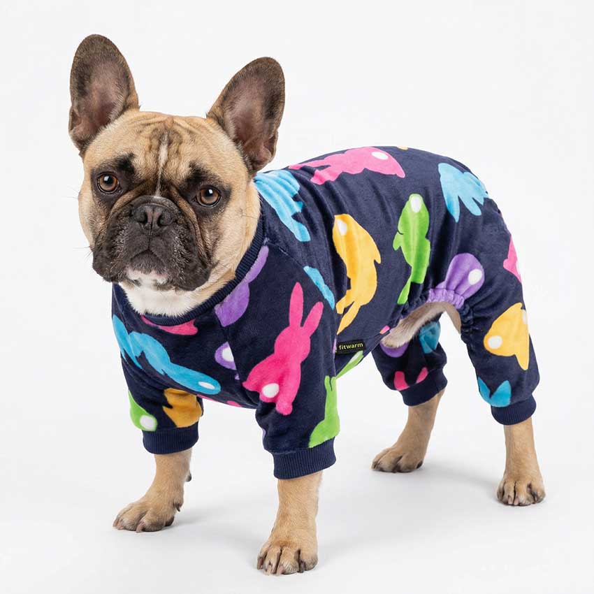 Dog Easter Pajamas 100% Cotton Sweet Donut Dog Pajamas Cat Clothes