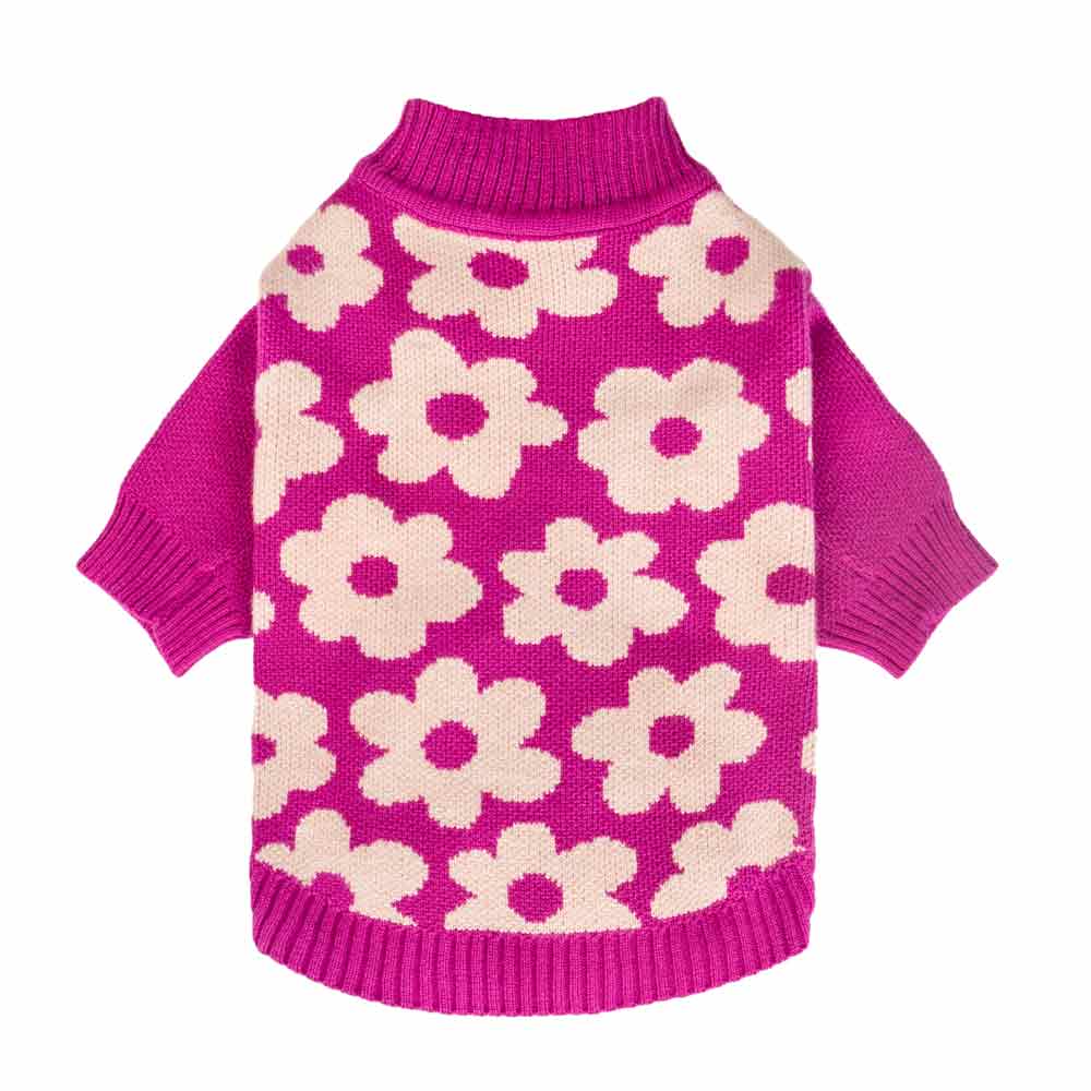 【新品、タグ付】Vanity Pet 　Check Flower Sweat ZUCCa（ズッカ） トレーナー スウェット WILD FLOWER JERSEY