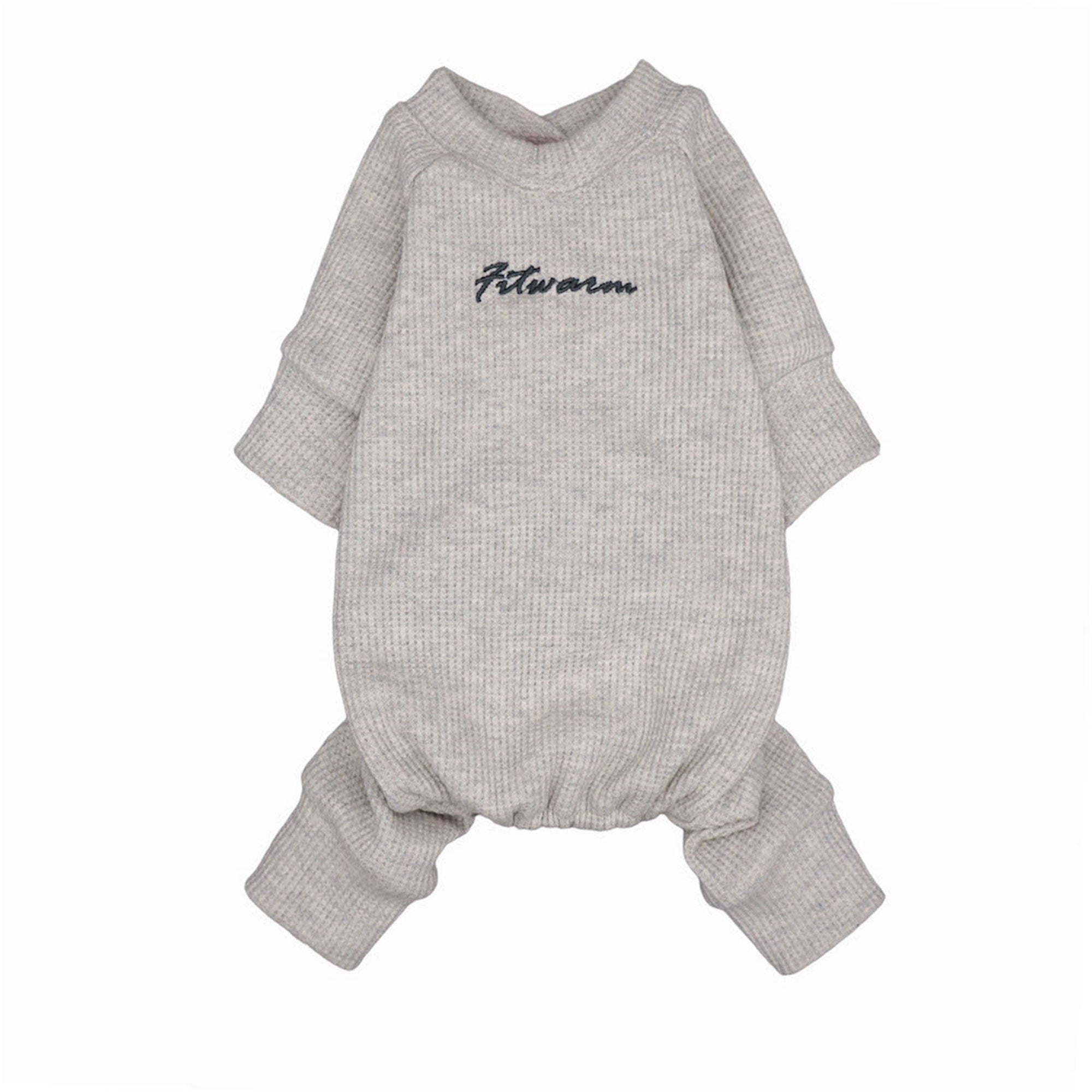 Shine Like Rudolph - Dog Pajama with White Neck & Trim/Sleeves