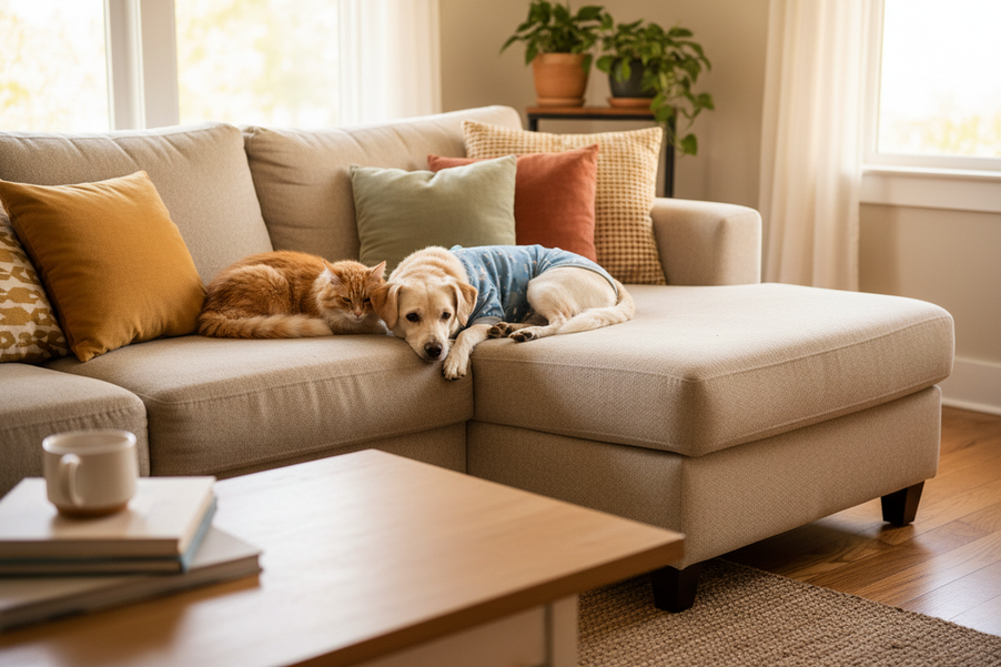 Recovery Suits vs Cones: Which Helps Small Dogs Heal Better