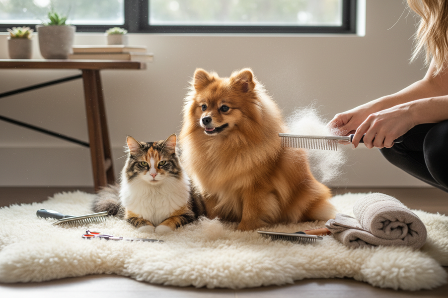 Pomeranian Shedding: Safe Grooming Without Shaving cover