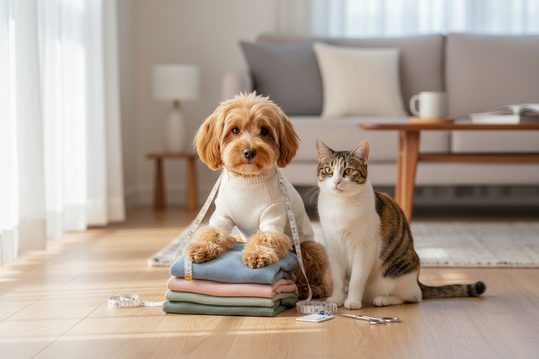 Adjust Dog Clothes Size Charts for Shrinkage cover image
