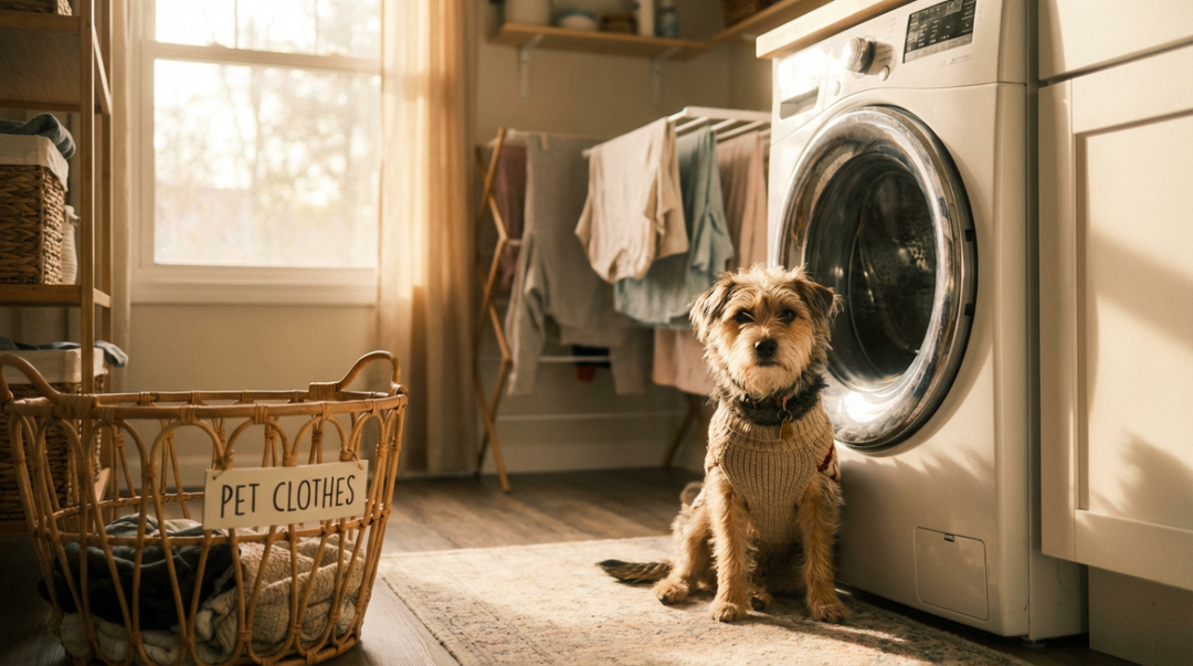Why Pet Clothes Should Always Be Washed Separately from Human Laundry