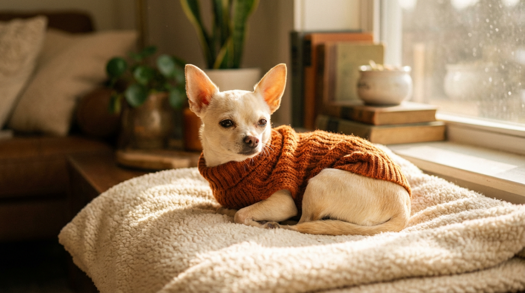 How to Choose Pullovers for Small Dogs When Head and Neck Are Almost the Same Size