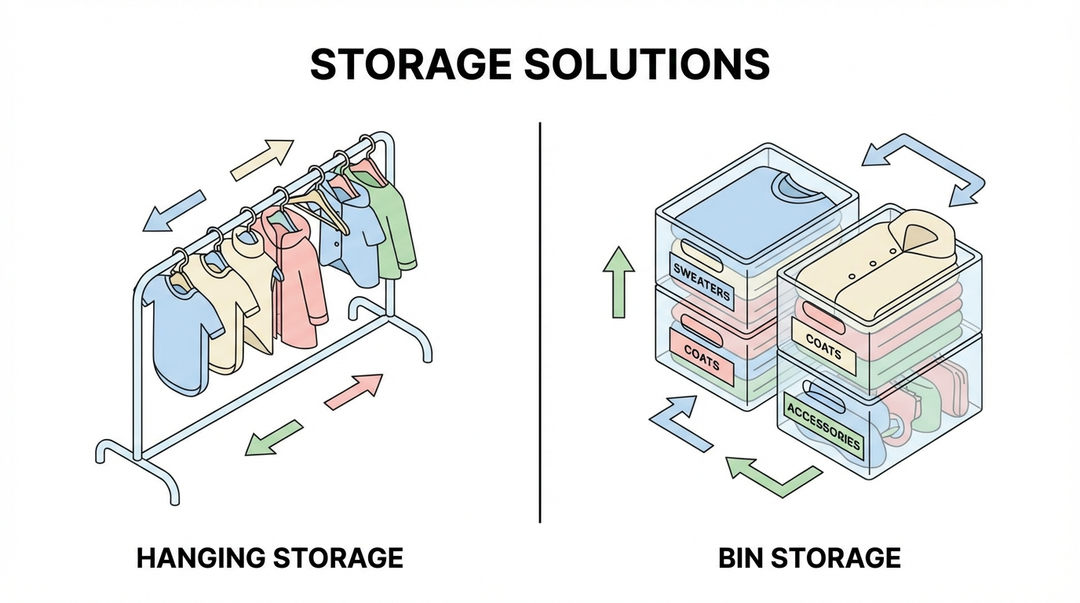 Pet Clothes Storage Method: Hanging or Folding?