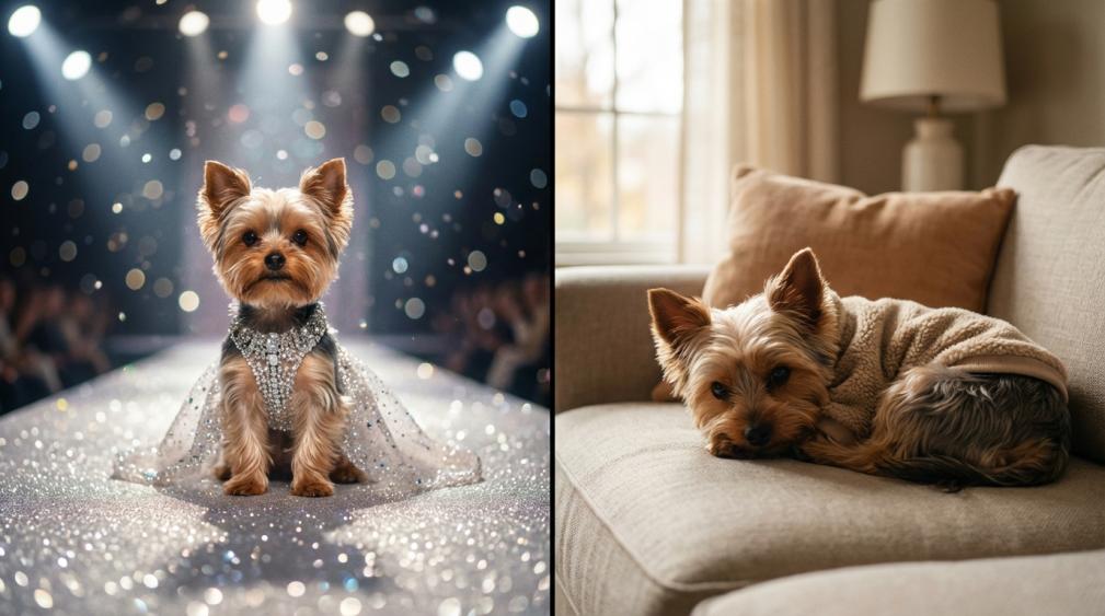 What’s the Difference Between Pet Fashion Show Runway and Daily Clothing?