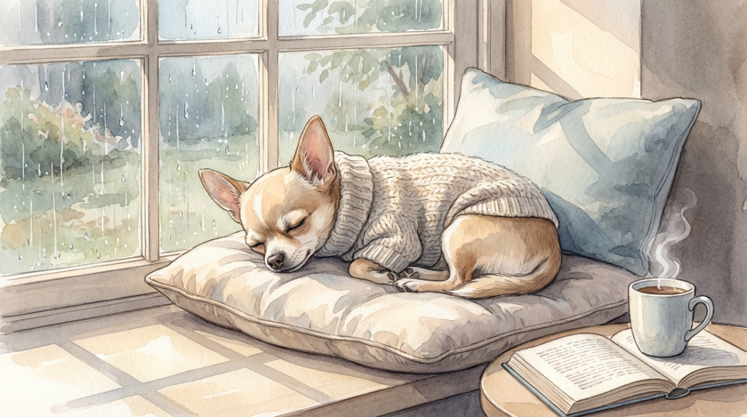 What Indoor Clothing Gives Pets a Sense of Security During Typhoon Warnings?