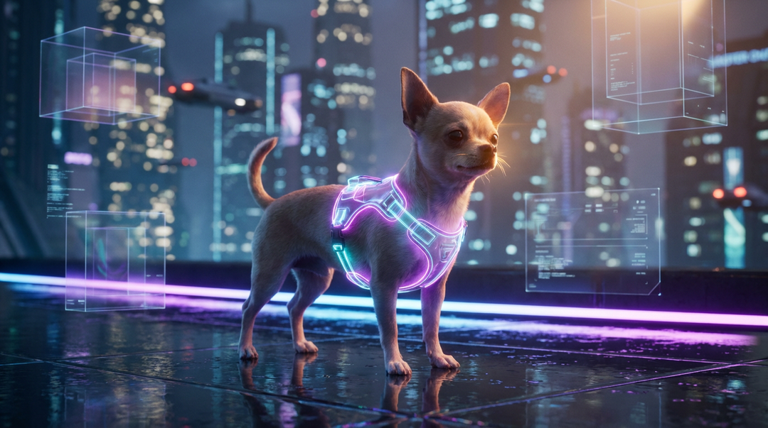Are Cyberpunk Style LED Strip Clothes Safe for Small Dogs?