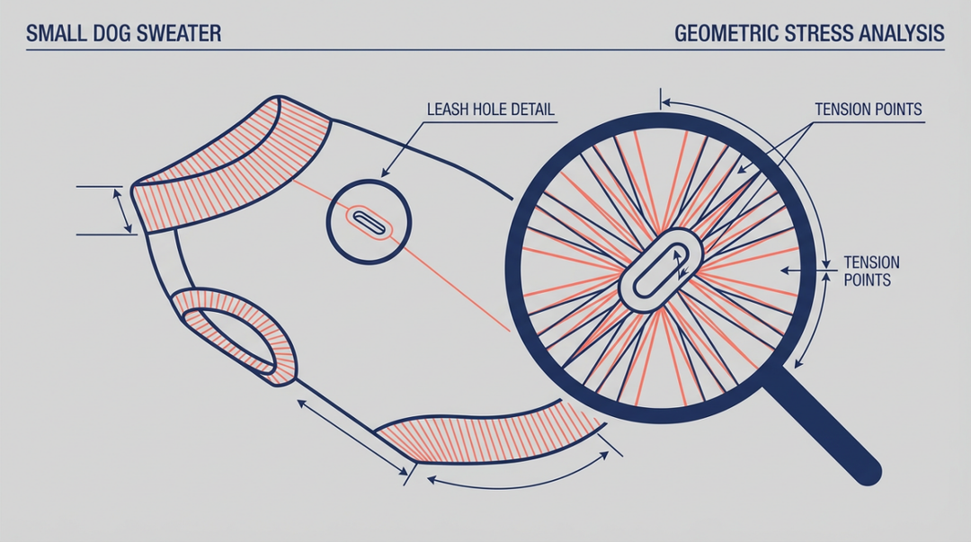 Why Does Poor Leash Hole Design Cause Clothes to Deform?