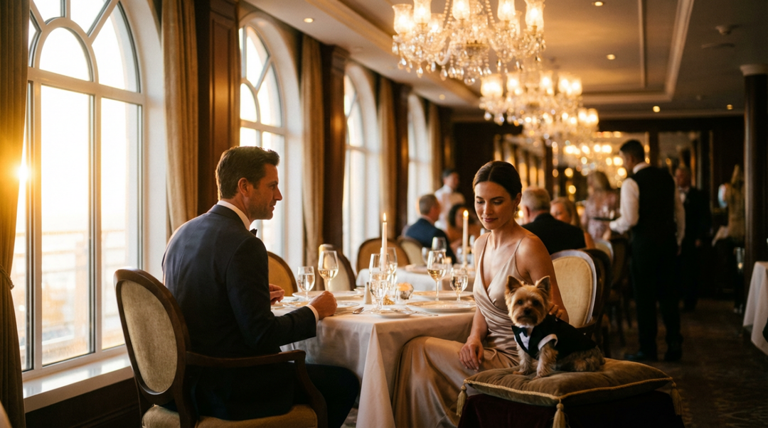 Why Do Pets on Cruises Need Formal Dinner Attire?
