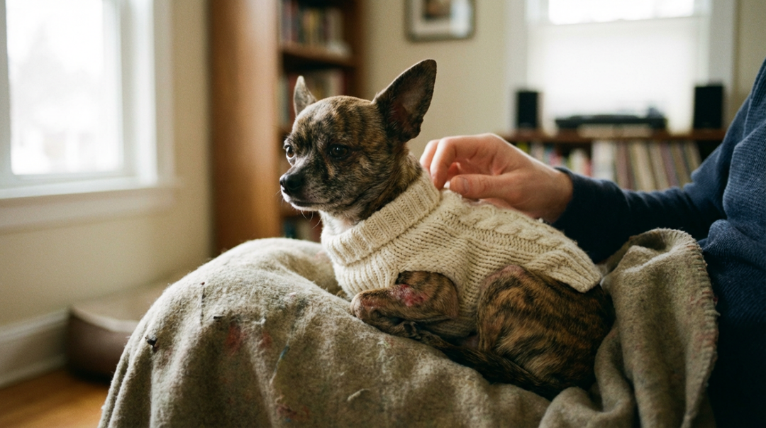 Why Wool Sweaters Cause Skin Redness and Itching in Some Small Dogs