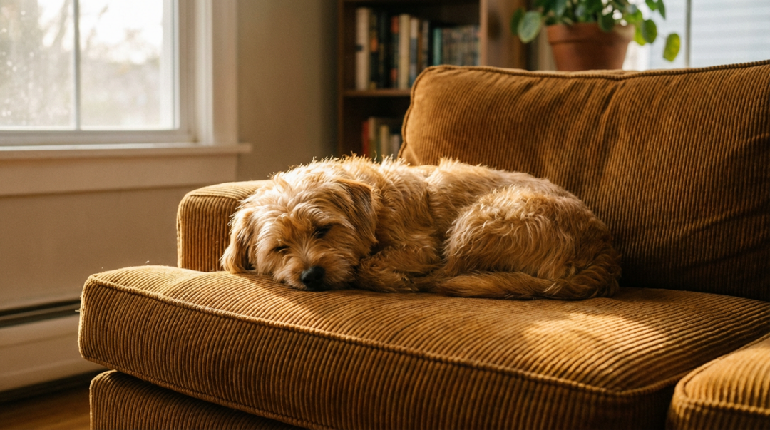 Why Do Corduroy Fabric Ridges Get Flattened by Pets?