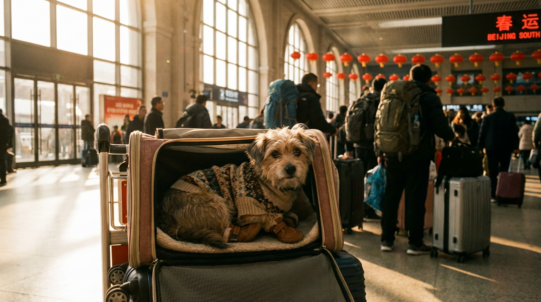What Should Portable Pet Clothing Packs Contain During Spring Festival Travel Peak?