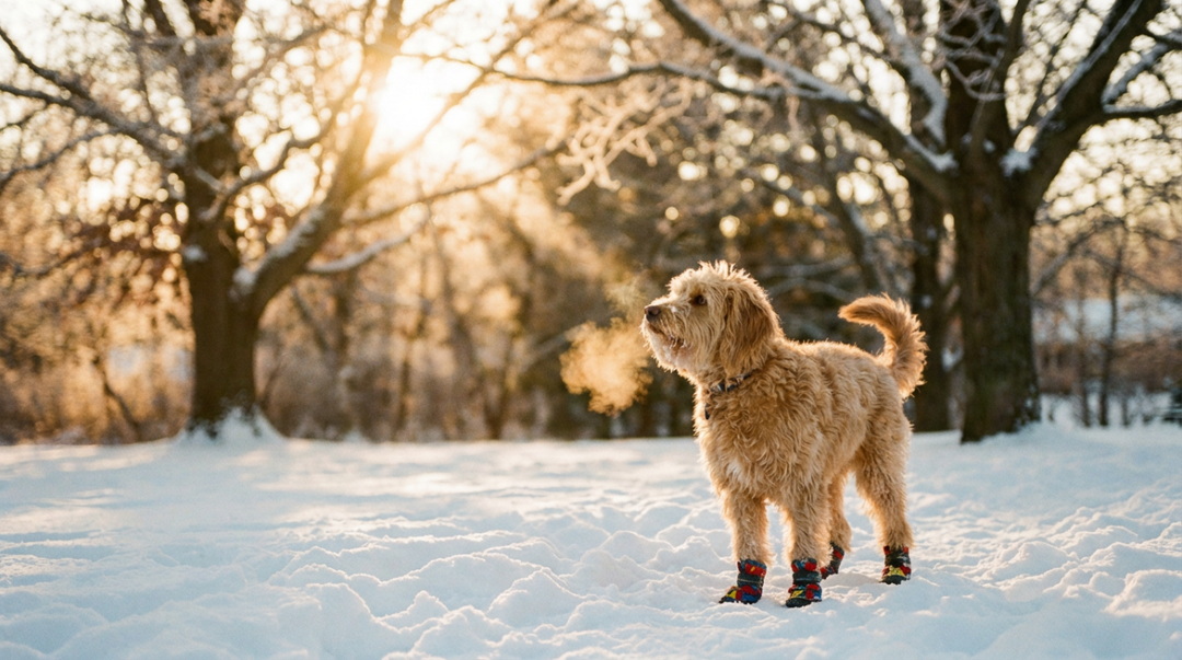 What Preventive Gear Exists For Dog Paw Frostbite During the First Snow of Early Winter?