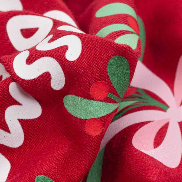 Kiss Me Under Mistletoe Dog Christmas Dress