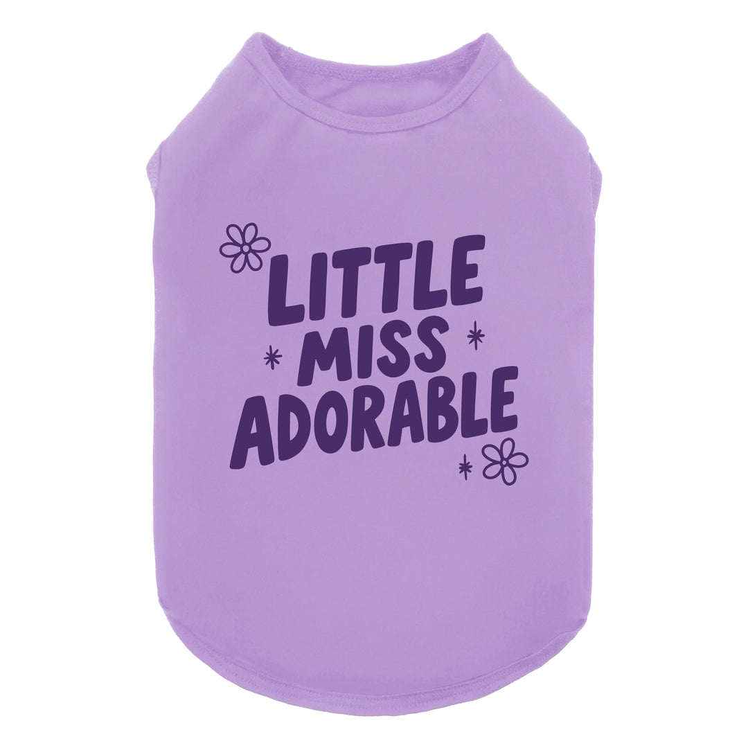 Little Miss Adorable Dog Shirt