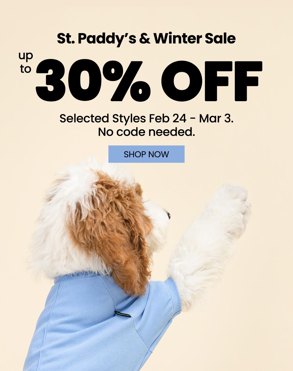 St. Paddy's Sale - Fitwarm Dog Clothes
