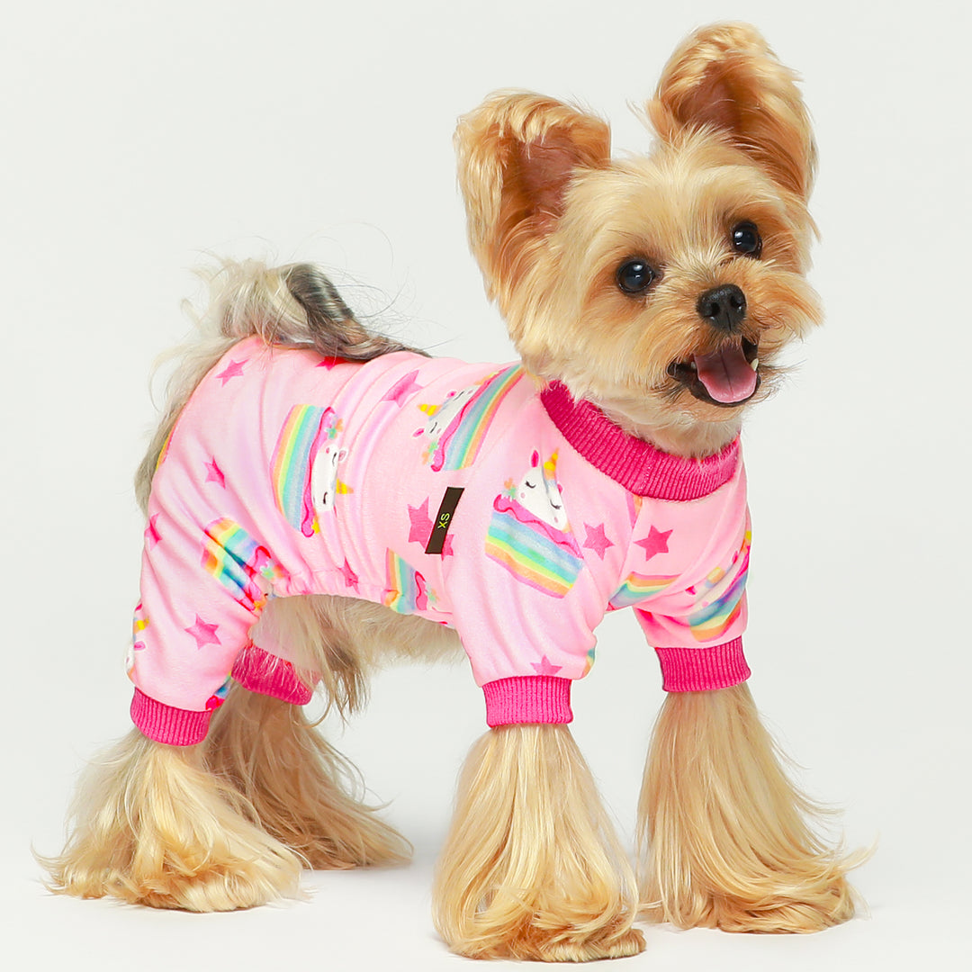 Unicorn Cupcake/Cute Strawberry Dog Pajamas