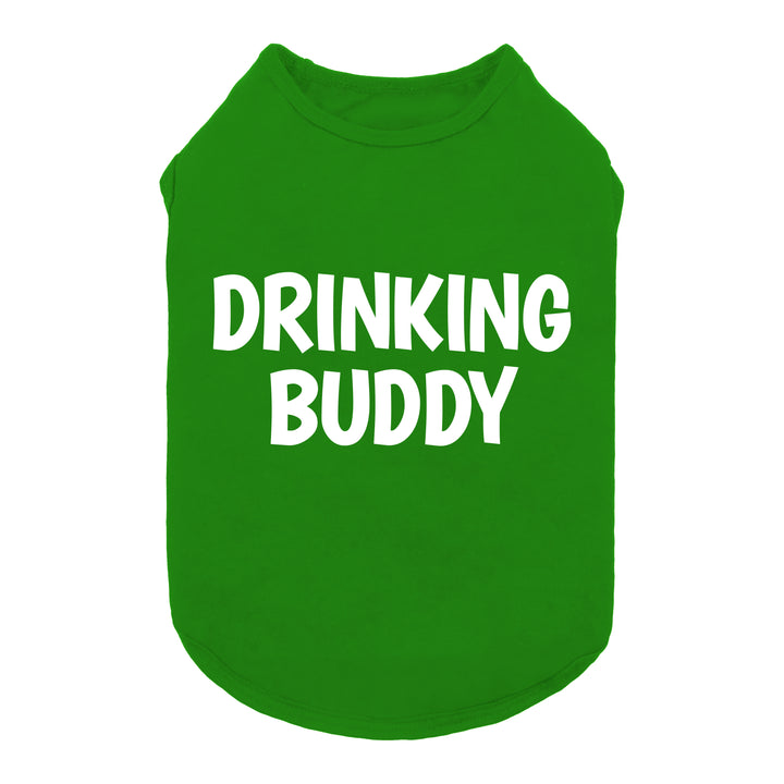 Funny Drinking Buddy Dog Shirt - Firwarm Dog Clothes