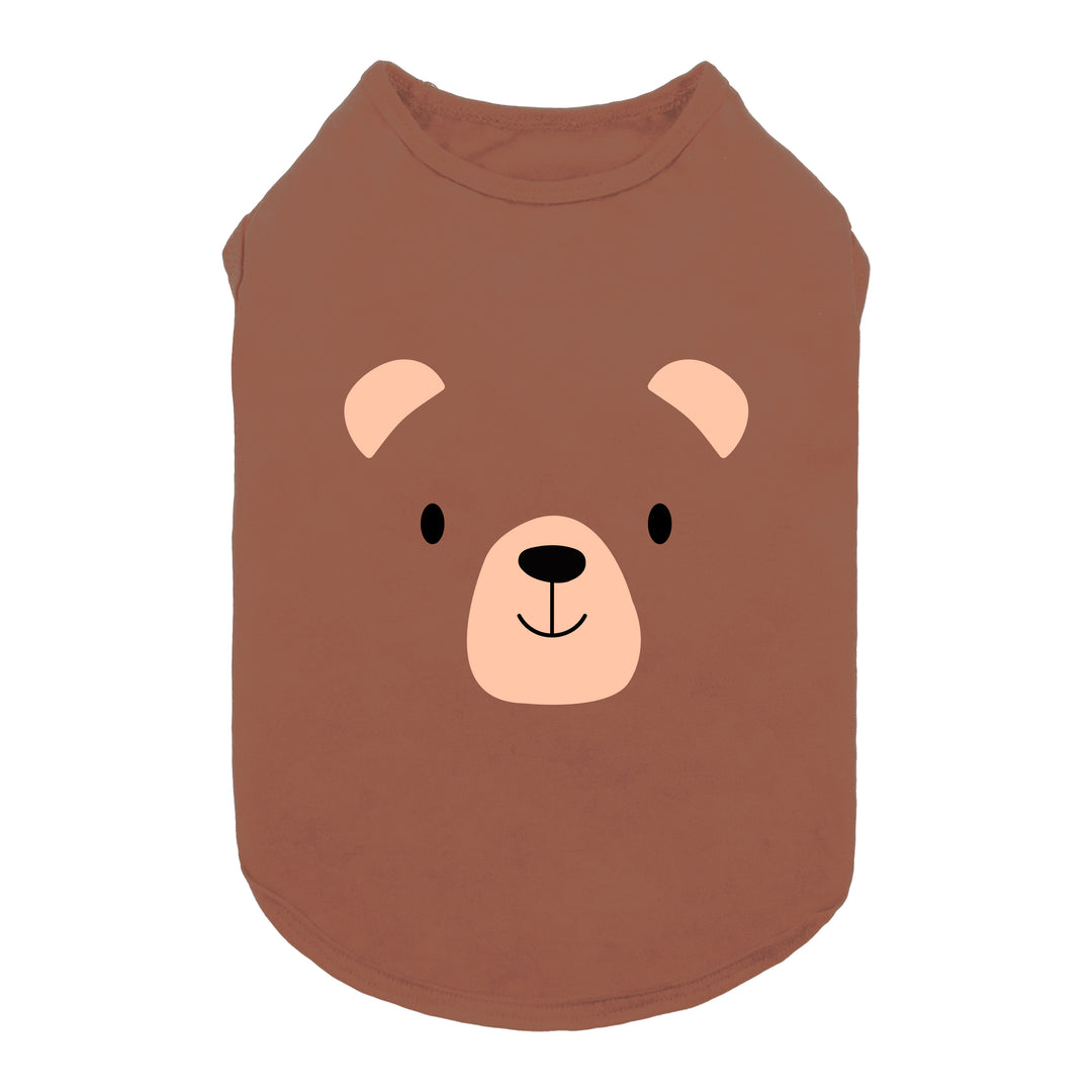Cute Bear Dog Tank Top - Fitwarm Dog Shirt