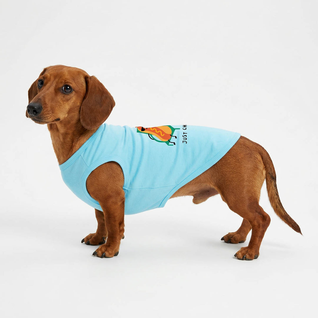 Just Chillin Dog Shirt
