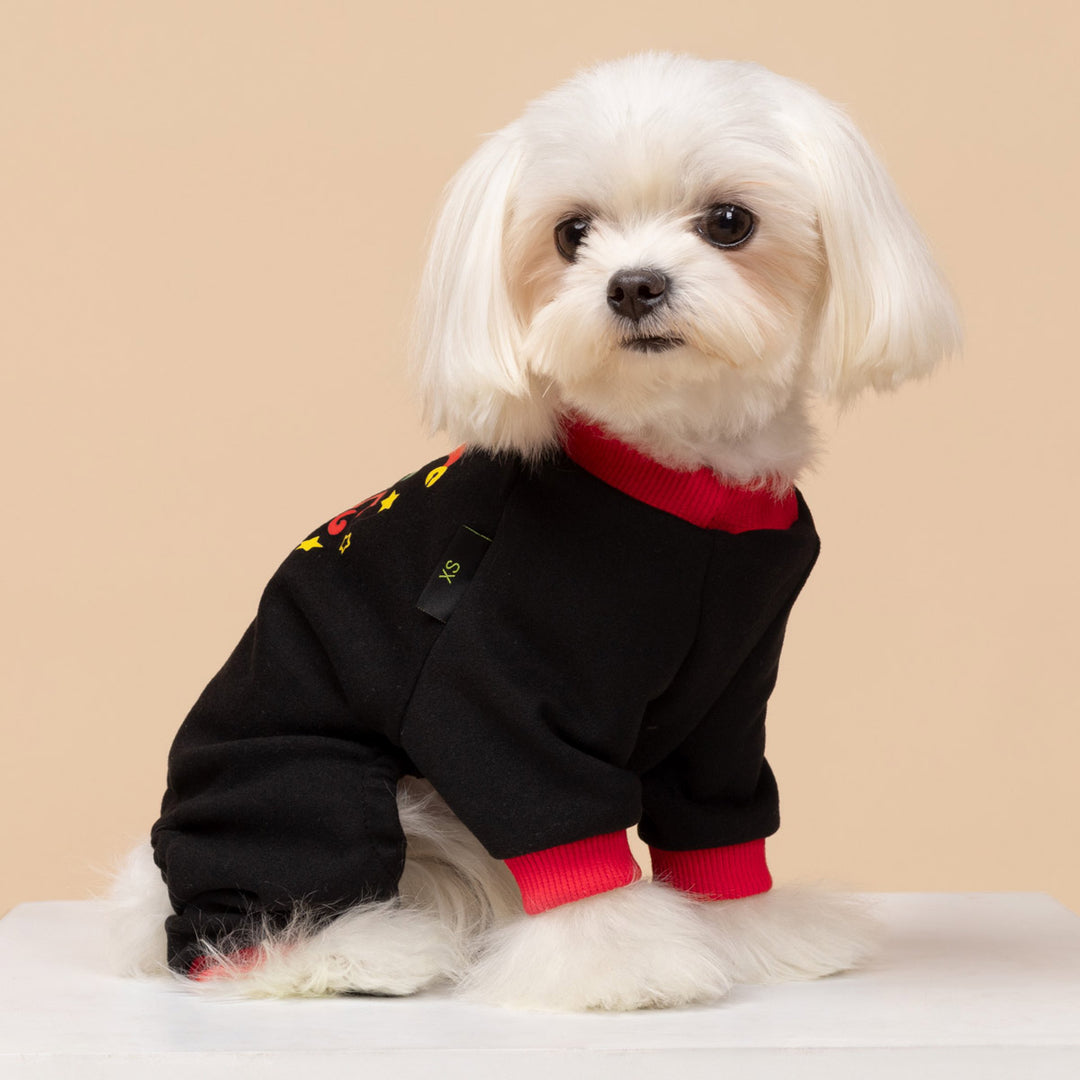 The Elf Made Me Do It Christmas Dog Pajamas Fitwarm