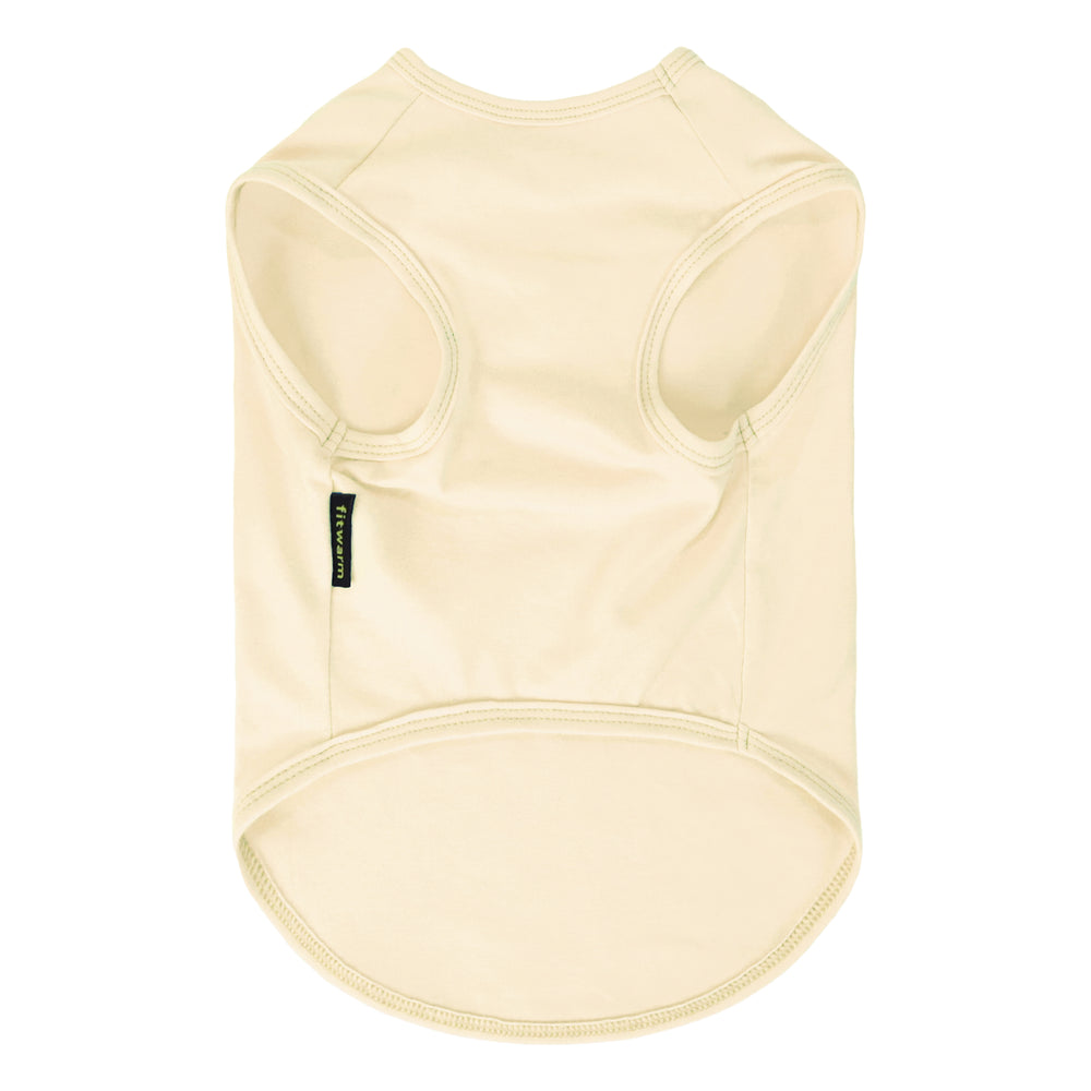 Beige dog Thanksgiving shirt on a white background