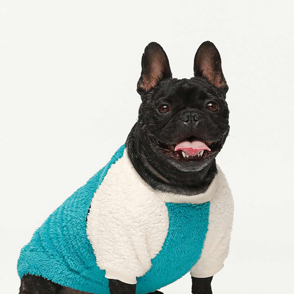 French Bulldog Clothes - 2 Pack Fleece Dog Sweater - Fitwarm