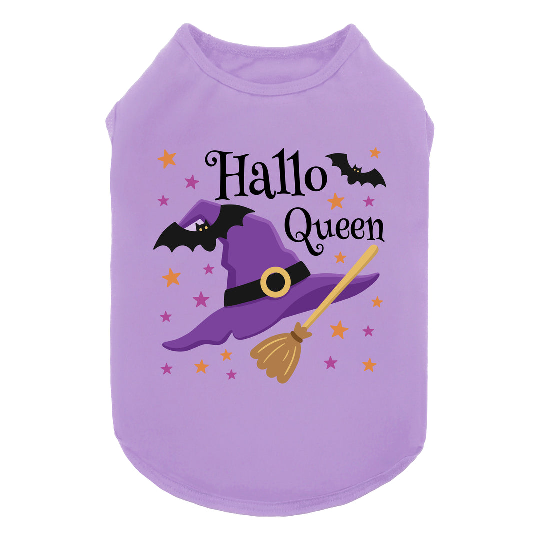Hallo Queen Dog Halloween Shirt