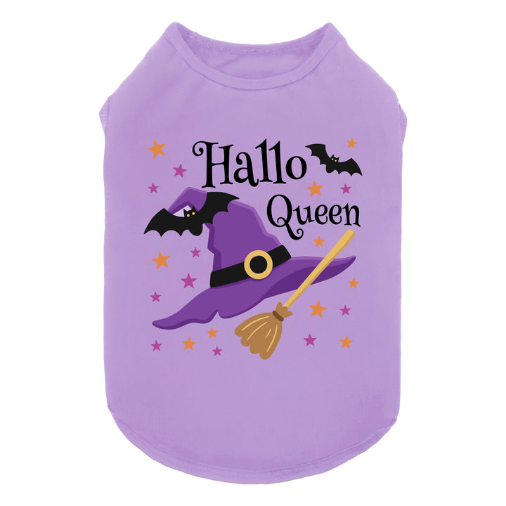 Hallo Queen Dog Halloween Shirt