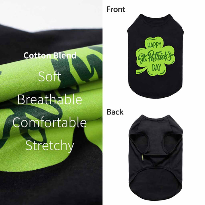 Lucky Happy St. Patrick's Day Dog Shirt - Fitwarm Dog Clothes