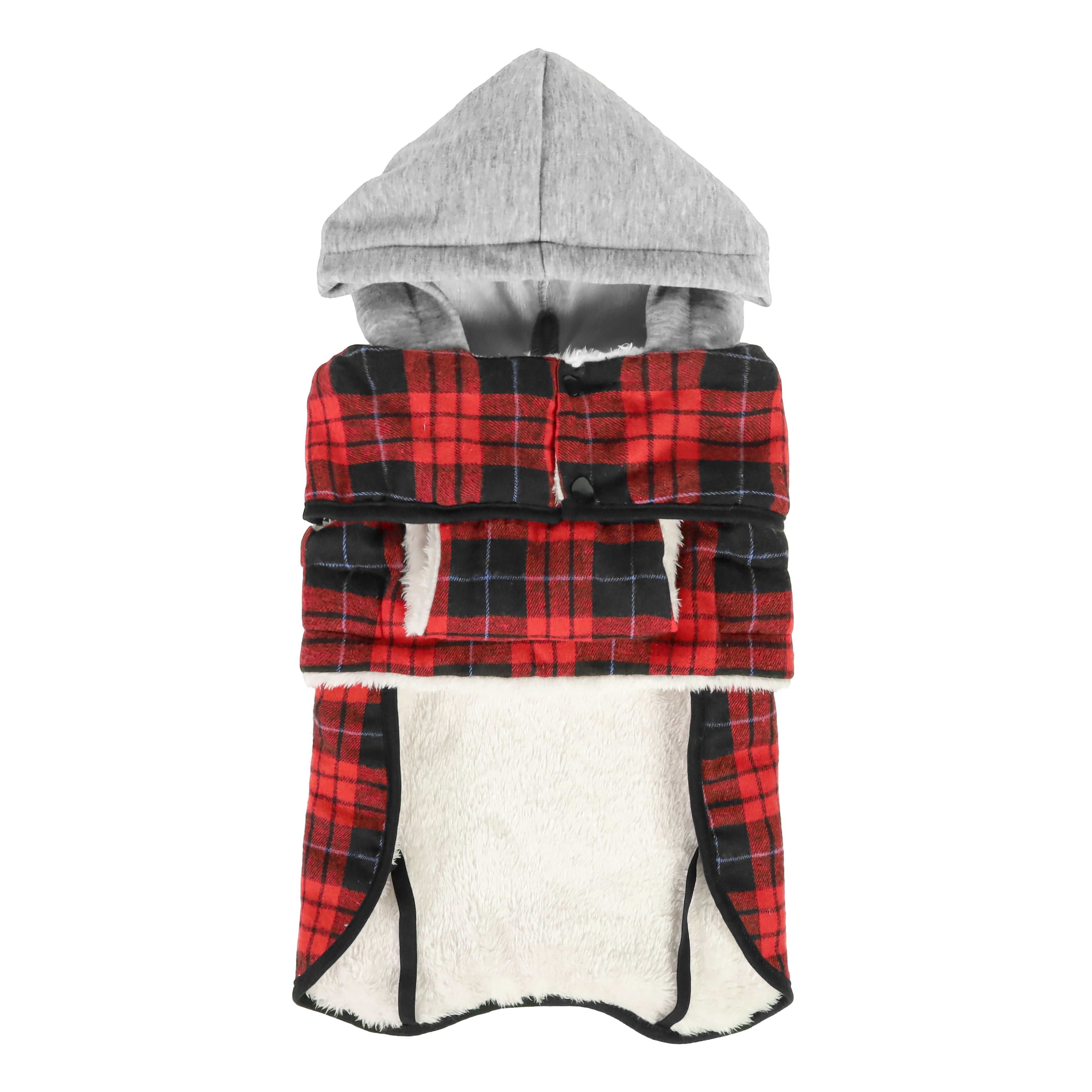 Fitwarm 2er Pack Haustierkleidung – 'Daddy/Mommy Is My Superhero' Hundepyjamas Aus Baumwolle, Größe XL, Grau