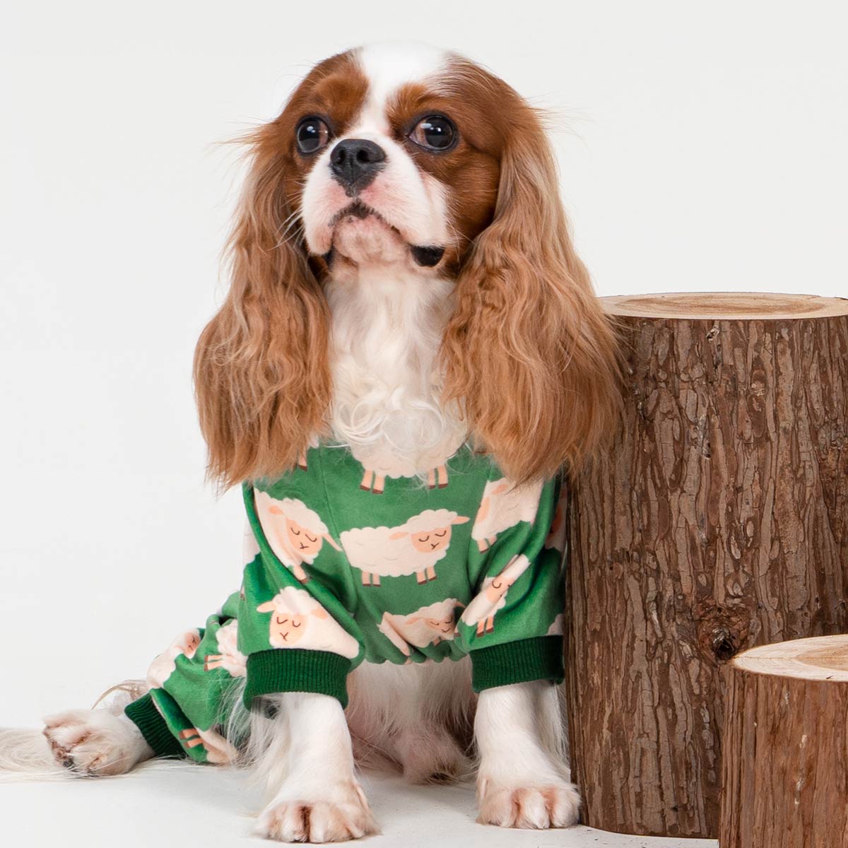 Sheep Print Dog Pajamas | Cozy Onesies for Small Dogs – Fitwarm