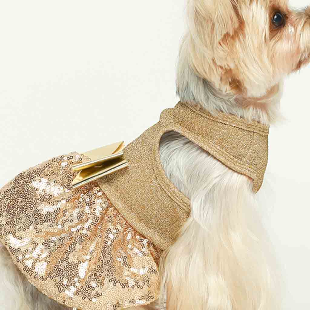 Sparkly Sequin Dog Dress | Princess Style - Fitwarm Black / Medium Sparkly Sequin Dog Dress | Princess Style - Fitwarm Black / Medium