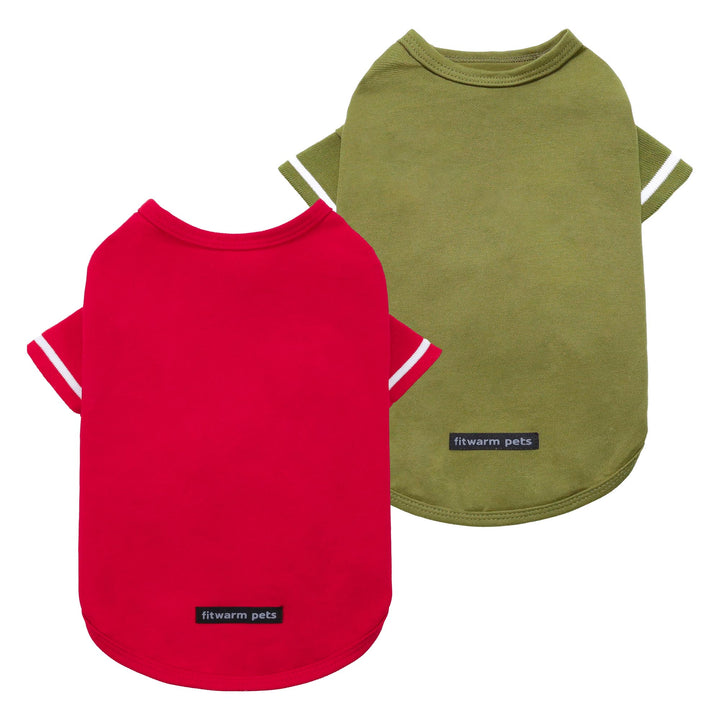 2 Pack Blank Polo Dog Shirt - Fitwarm