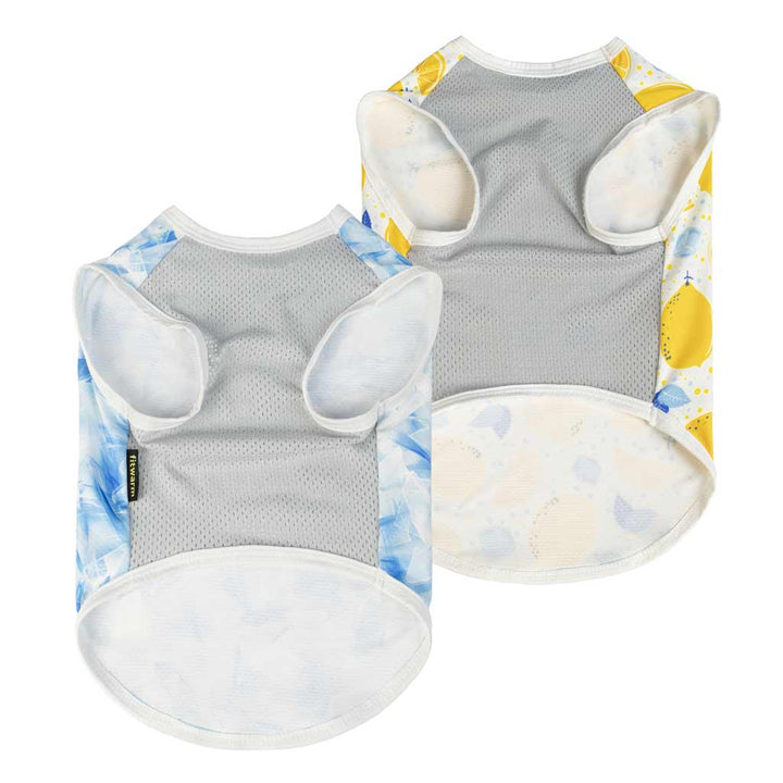 Dog Summer Shirts with Ice and Lemon Prints - FItwarm Dog Clothes