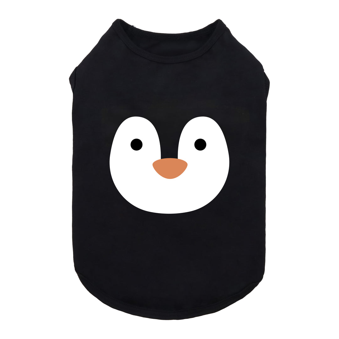 Dog Tank Top with Funny Penguin Print - Fitwarm Dog Clothes
