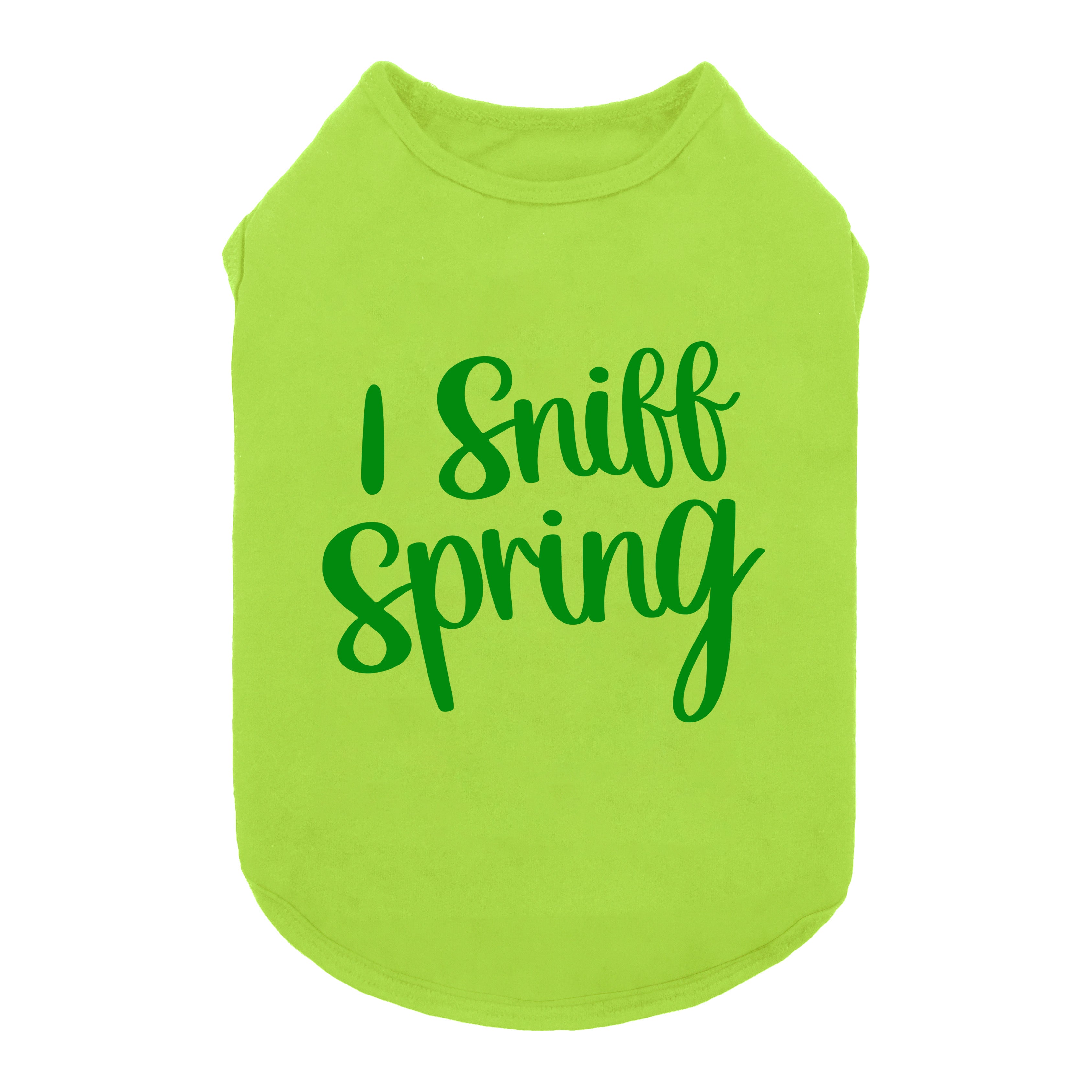 I Sniff Spring Dog Shirt | Funny Dog Tank Top – Fitwarm