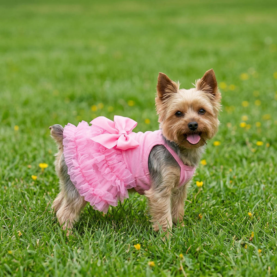 Dog Tutu Dress Pink Purple