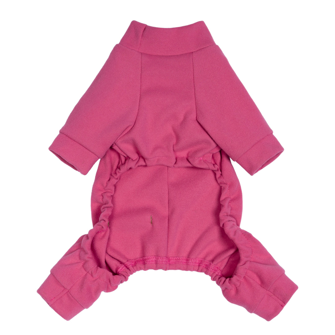 Cozy pink pajamas for dogs 