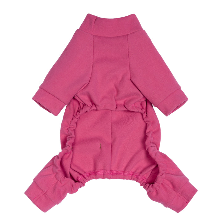 Cozy pink pajamas for dogs 