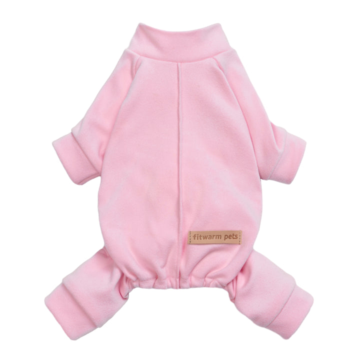 Cozy pink pajamas for dogs 