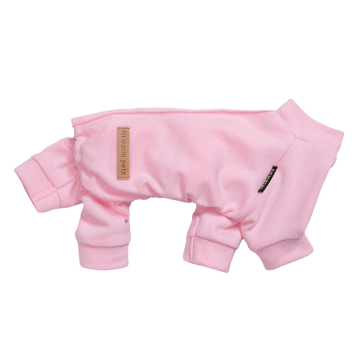Cozy pink pajamas for dogs 