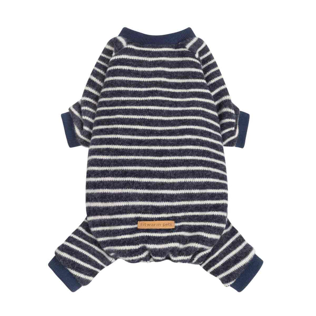 Stripe Knitted Dog Pajamas
