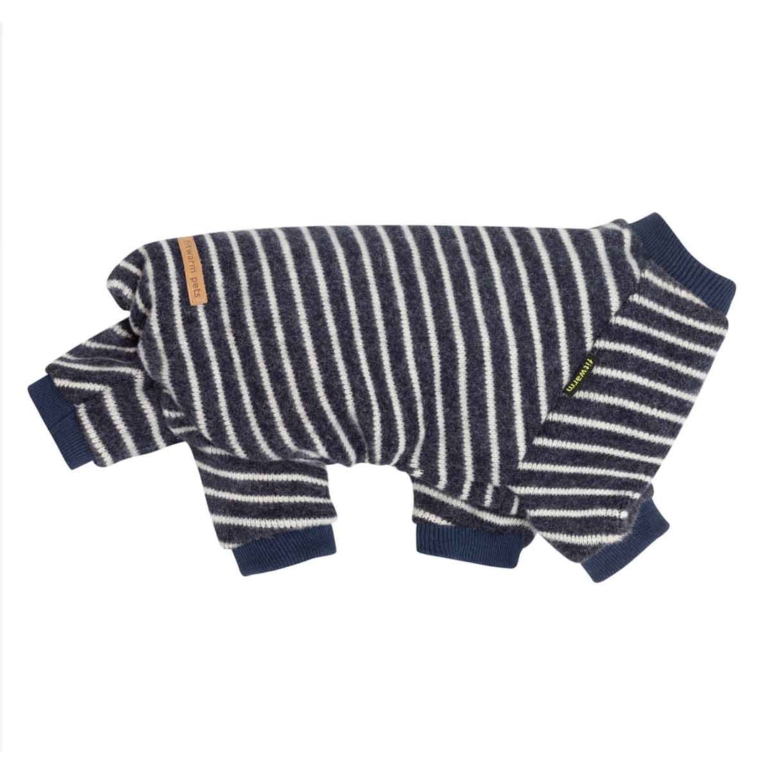 Stripe Knitted Dog Pajamas