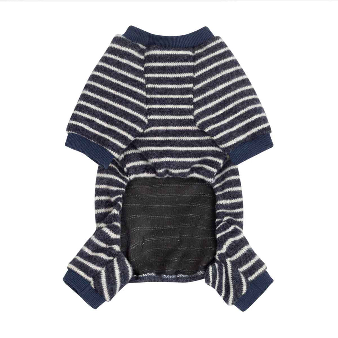 Stripe Knitted Dog Pajamas