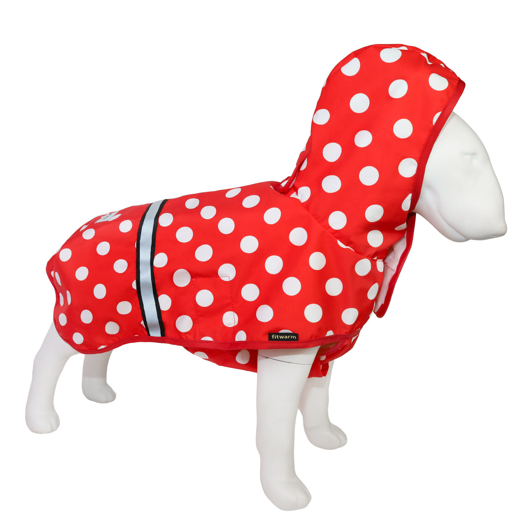 Stylish Safe Dog Raincoat Fitwarm