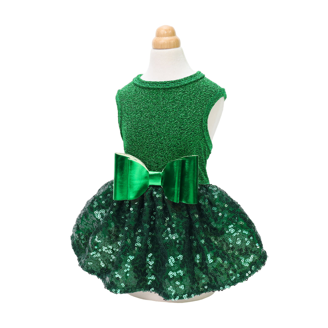 Sparkly Sequin Dog Dress | Princess Style - Fitwarm Black / Medium Sparkly Sequin Dog Dress | Princess Style - Fitwarm Black / Medium
