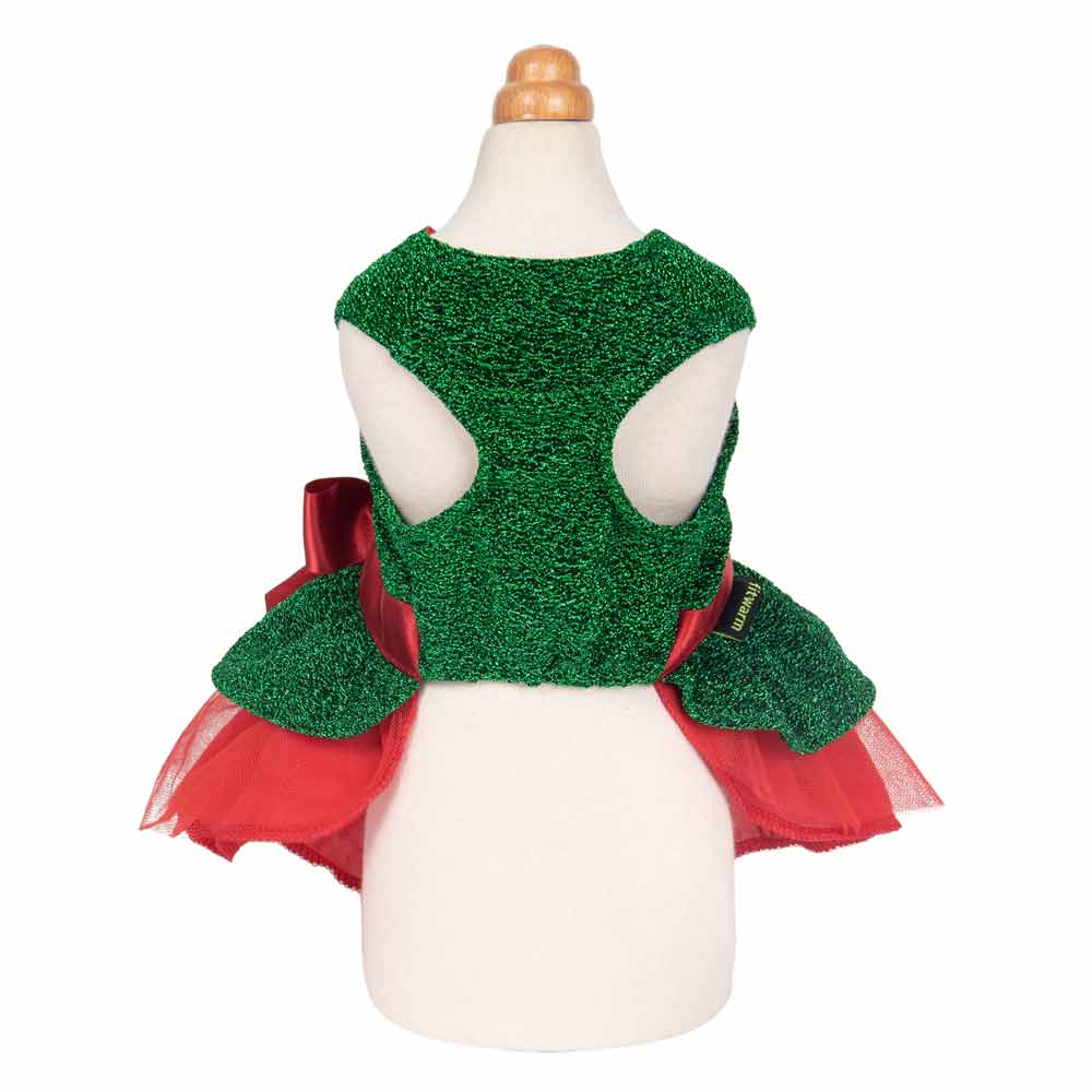 Funny Christmas Dog Dress | Gift Pet Outfit Green / X-small Funny Christmas Dog Dress | Gift Pet Outfit Green / X-small